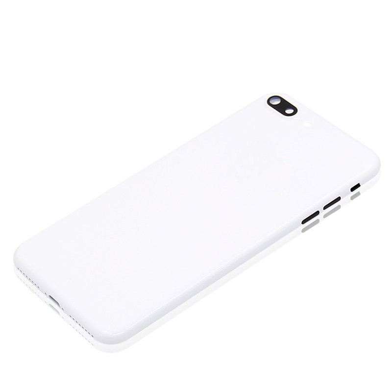 white glossy iPhone 7 plus back housing